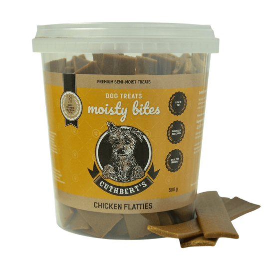 Cuthberts Moisty Bites - Chicken Flatties (120g/500g)