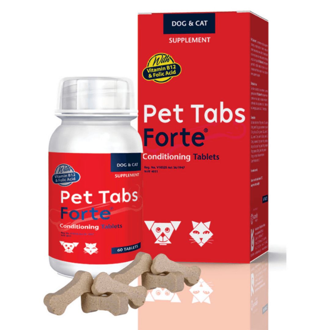 Pet Tabs Forte 60's (for cats and dogs)