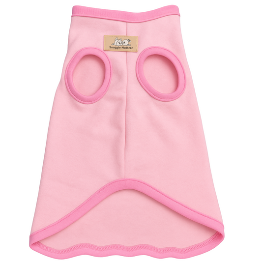 Pink Snuggle Muttzzz Sleeveless Dog Jersey