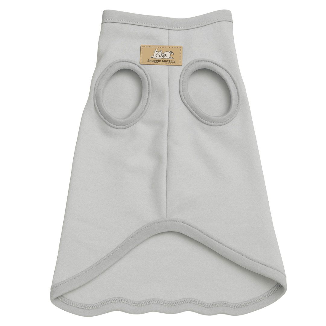 Grey Snuggle Muttzzz Sleeveless Dog Jersey