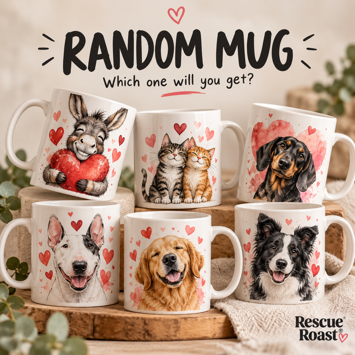 Rescue Roast® Random Mug – Surprise Design