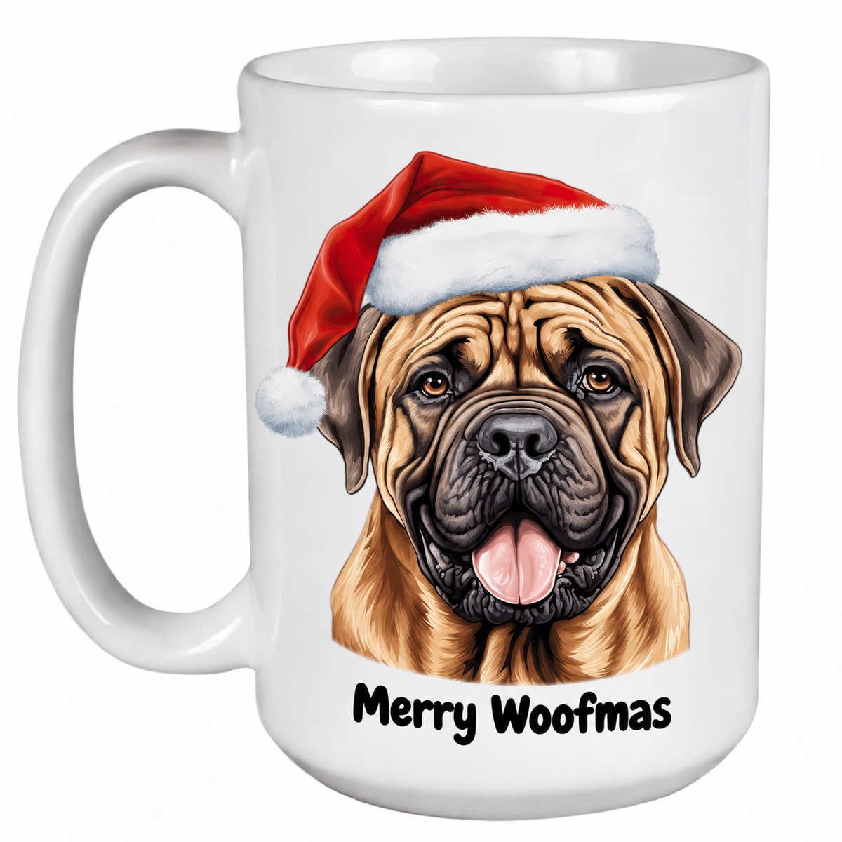 Rescue Roast® Boerboel Christmas mug – Woofmas