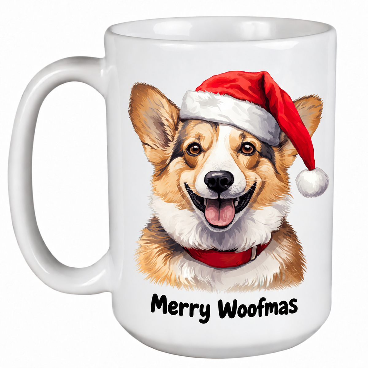 Rescue Roast® Corgi Christmas mug – Woofmas