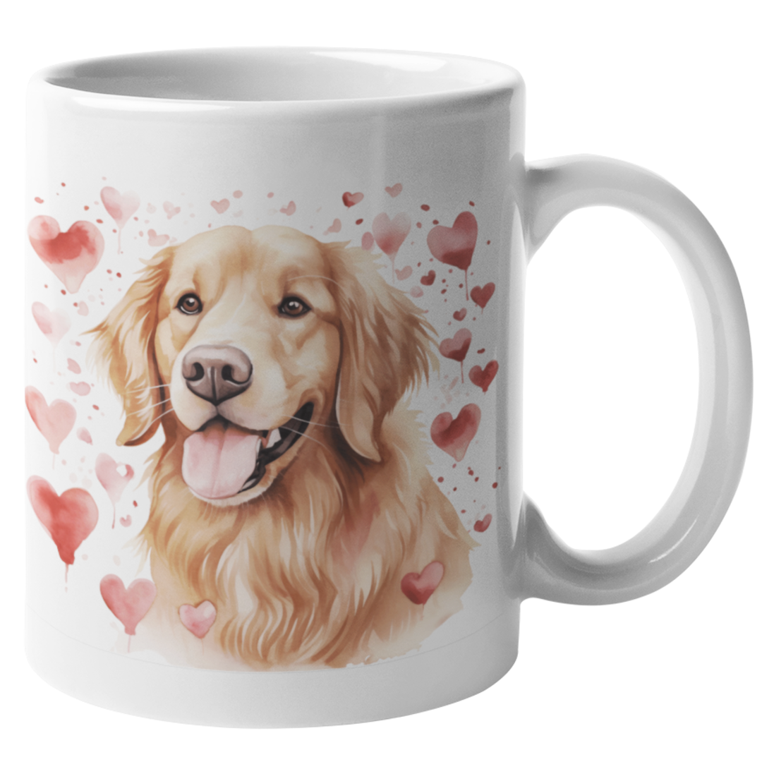 Golden Retriever Love Mug