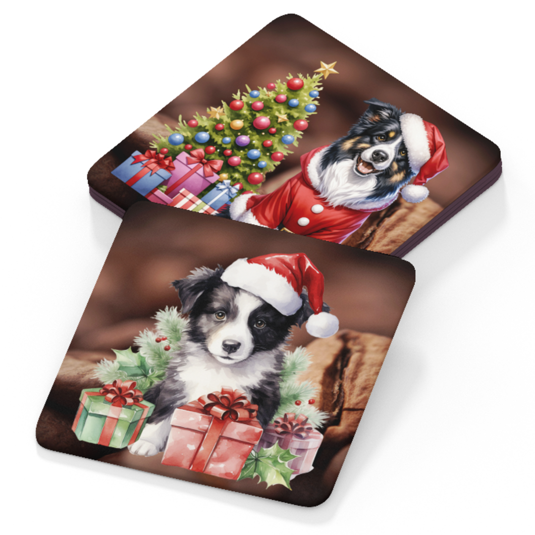 Border Collie Coaster - MIX DESIGN