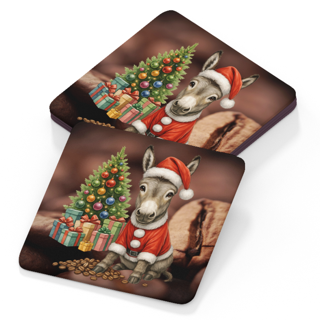 Donkey Coaster - Christmas Design A