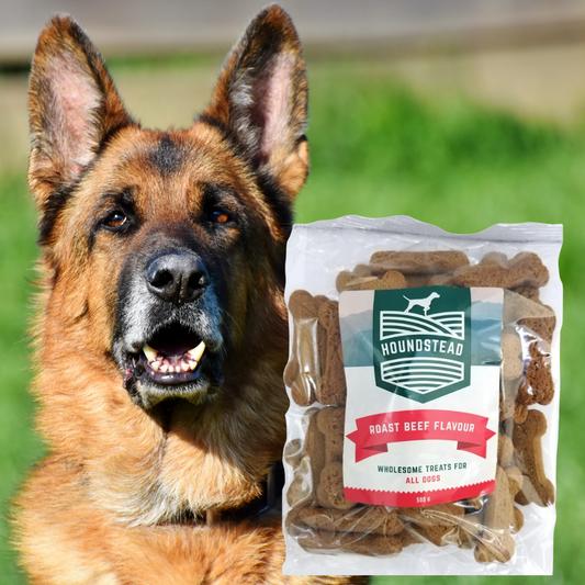 Houndstead Roast Beef Biscuits 500g