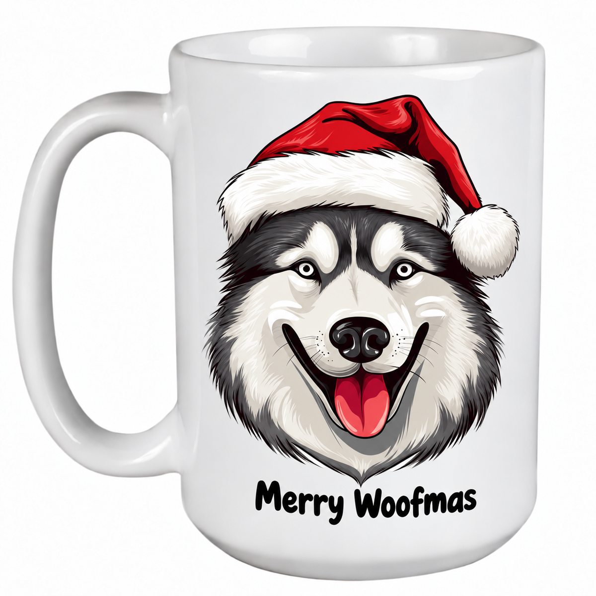 Rescue Roast® Husky Christmas mug – Woofmas