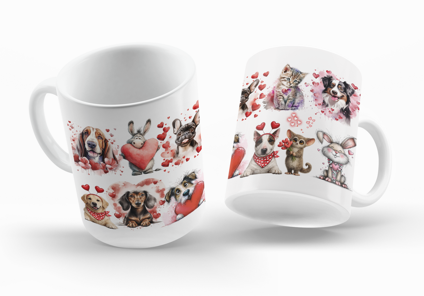 Adorable Animals Love Mug