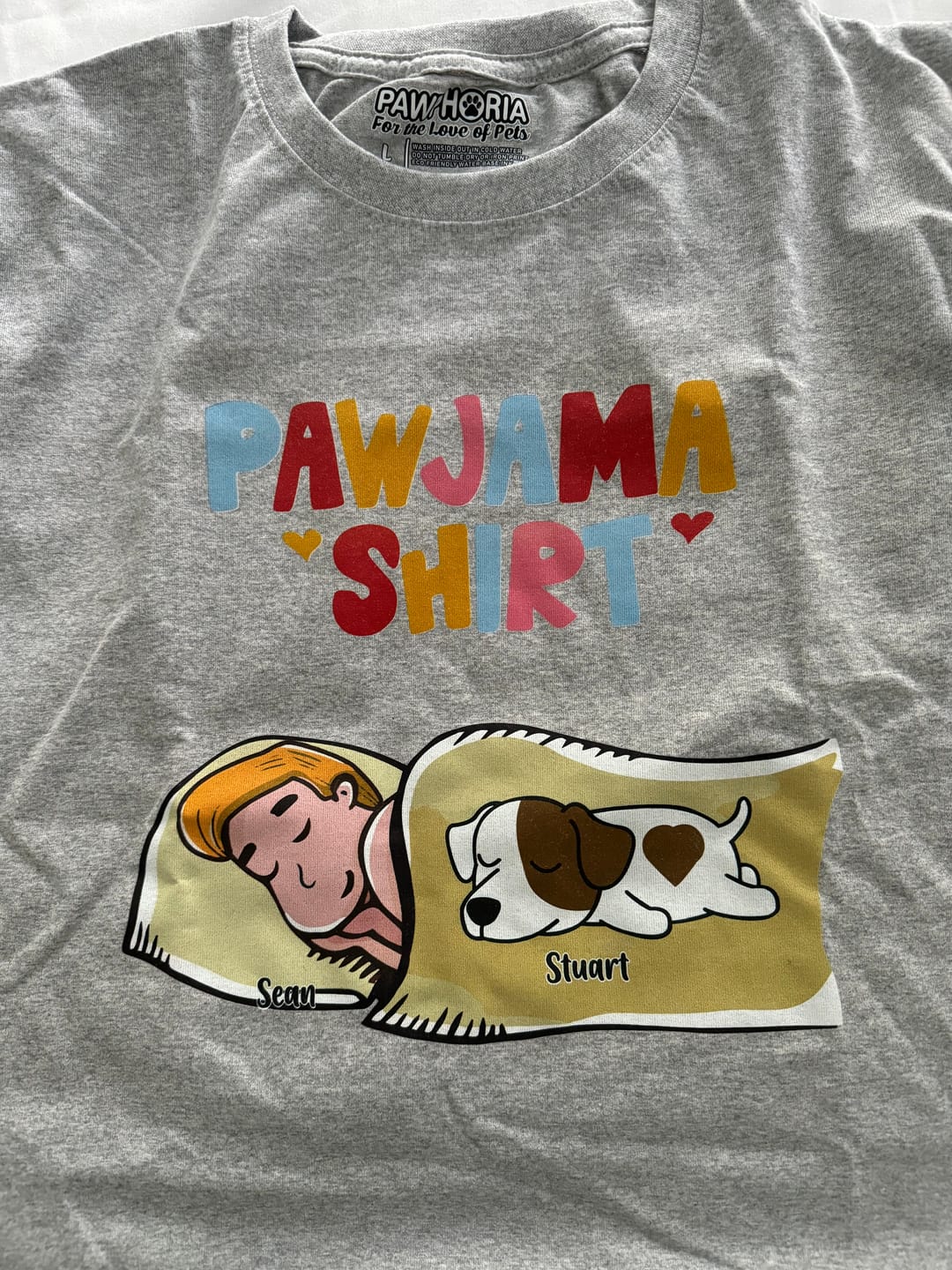 Personalised Pawjama Shirt