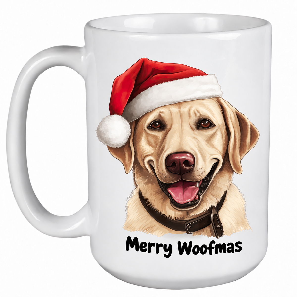 Rescue Roast® Yellow Labrador Christmas mug – Woofmas