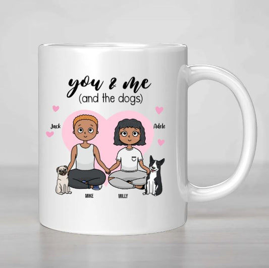 Personalised Mug - You, Me and the Dog(s)