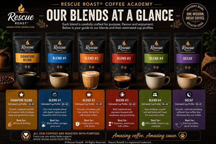 Understanding Our Blends and Estimated Cup Profiles