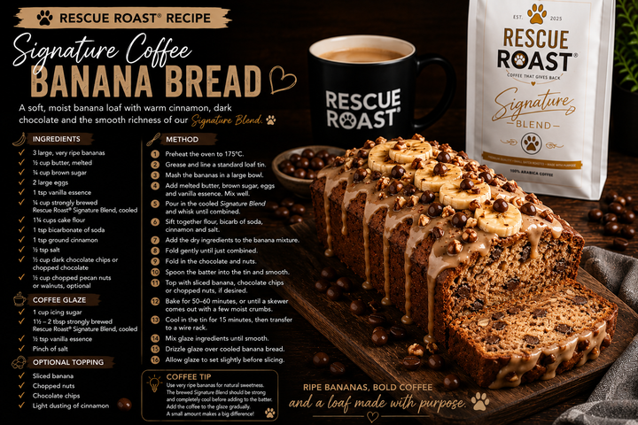 Signature Coffee Banana Bread