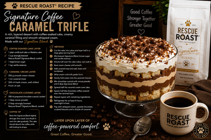 Signature Coffee Caramel Trifle