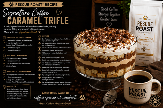 Signature Coffee Caramel Trifle