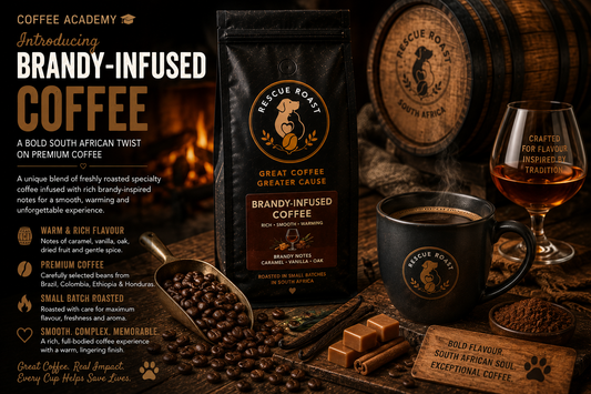 Introducing Rescue Roast Brandy-Infused Coffee