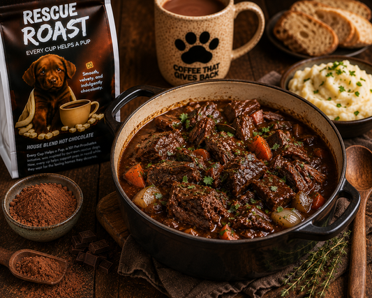 Hot Chocolate Braised Beef