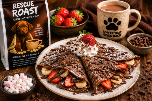 Hot Chocolate French Crêpes