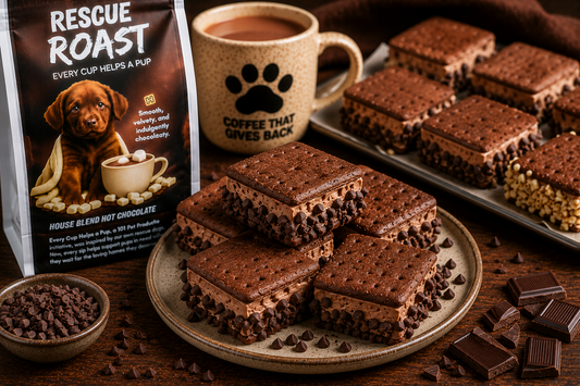 Hot Chocolate Icebox Sandwiches