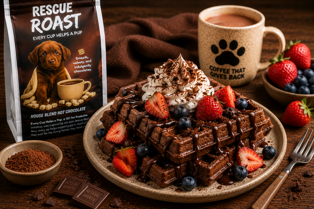 Hot Chocolate Waffles