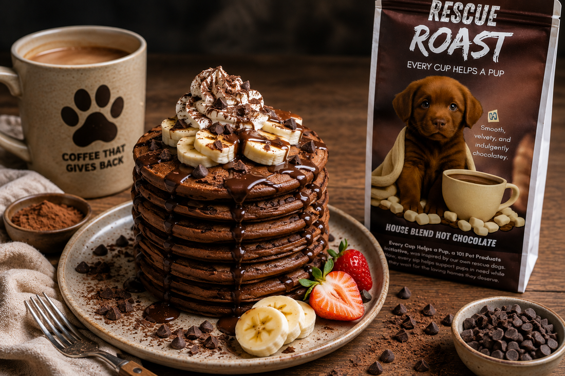 Hot Chocolate Pancakes