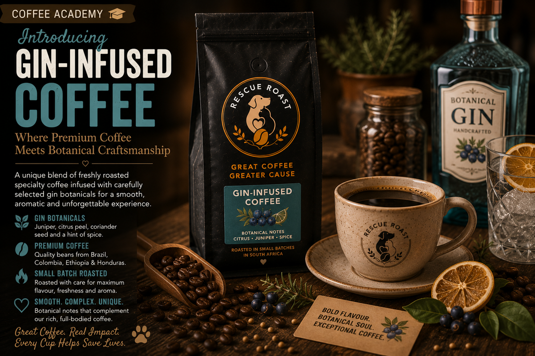 Introducing Rescue Roast Gin-Infused Coffee