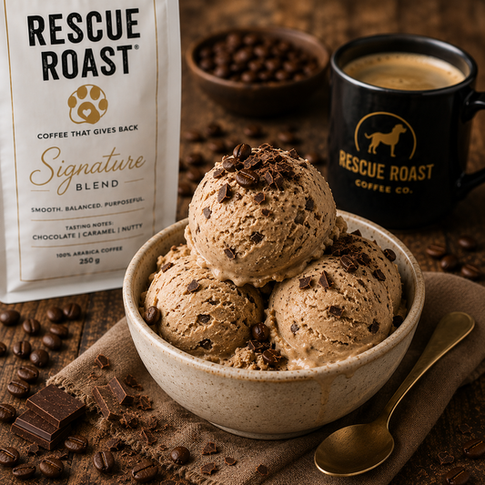 Rescue Roast® Signature Blend Coffee Ice Cream