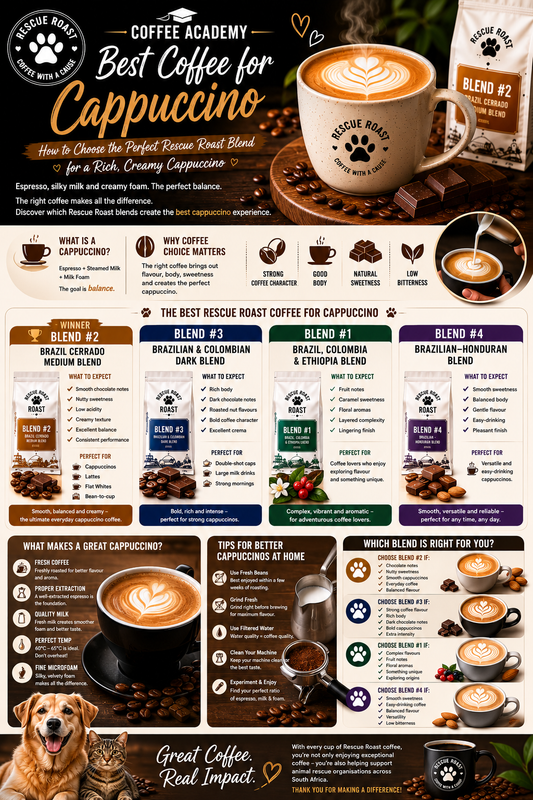 Coffee Academy : Best Coffee for Cappuccino