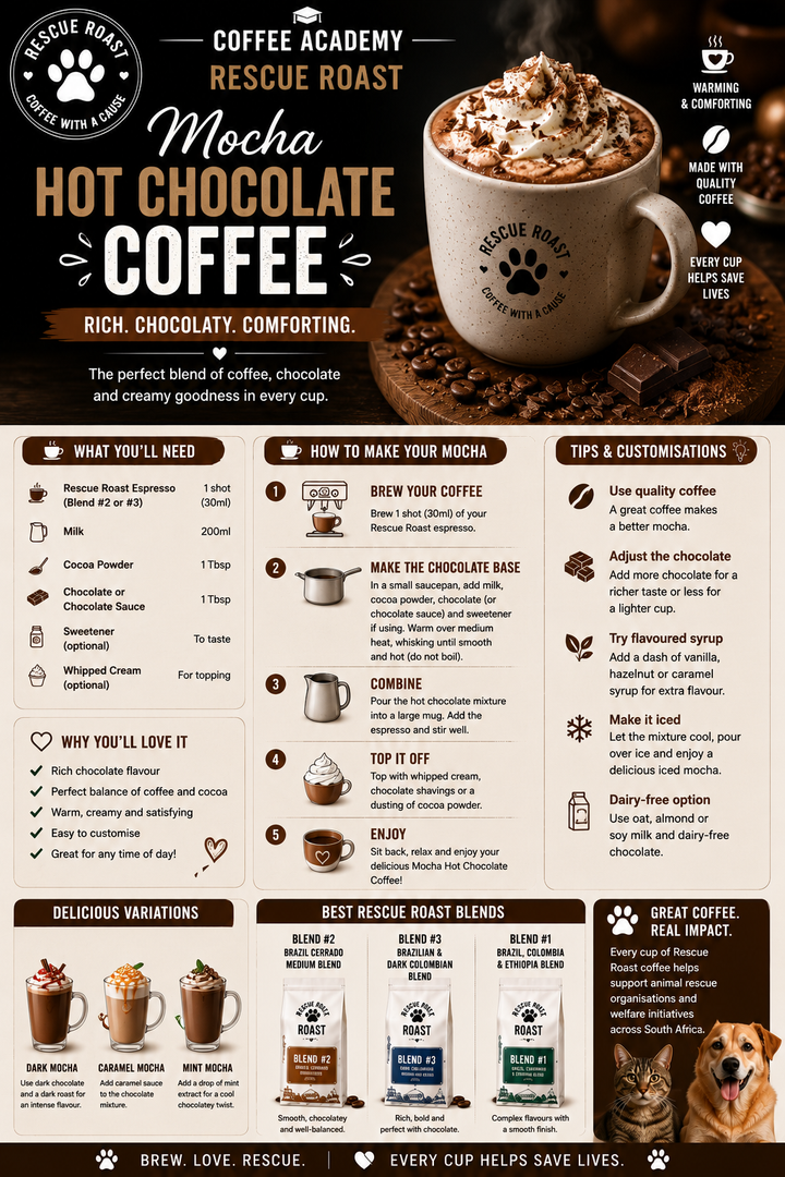 Mocha Hot Chocolate Coffee