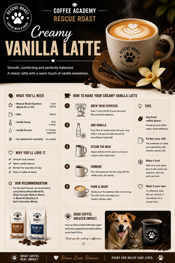 Creamy Vanilla Latte