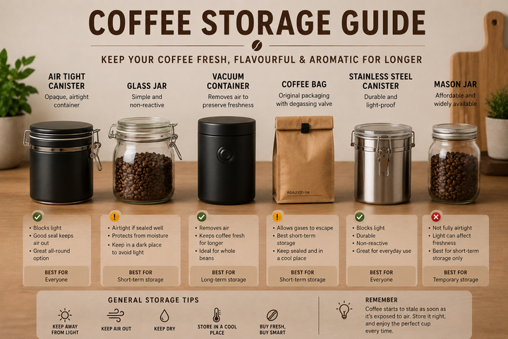How to Store Coffee Properly