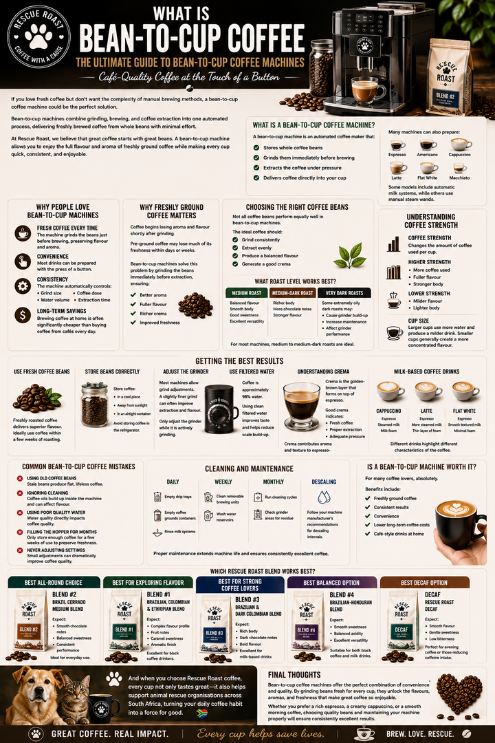 What Is Bean-to-Cup Coffee?