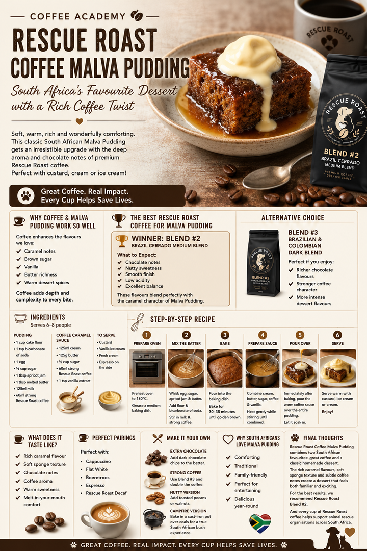Coffee Malva Pudding