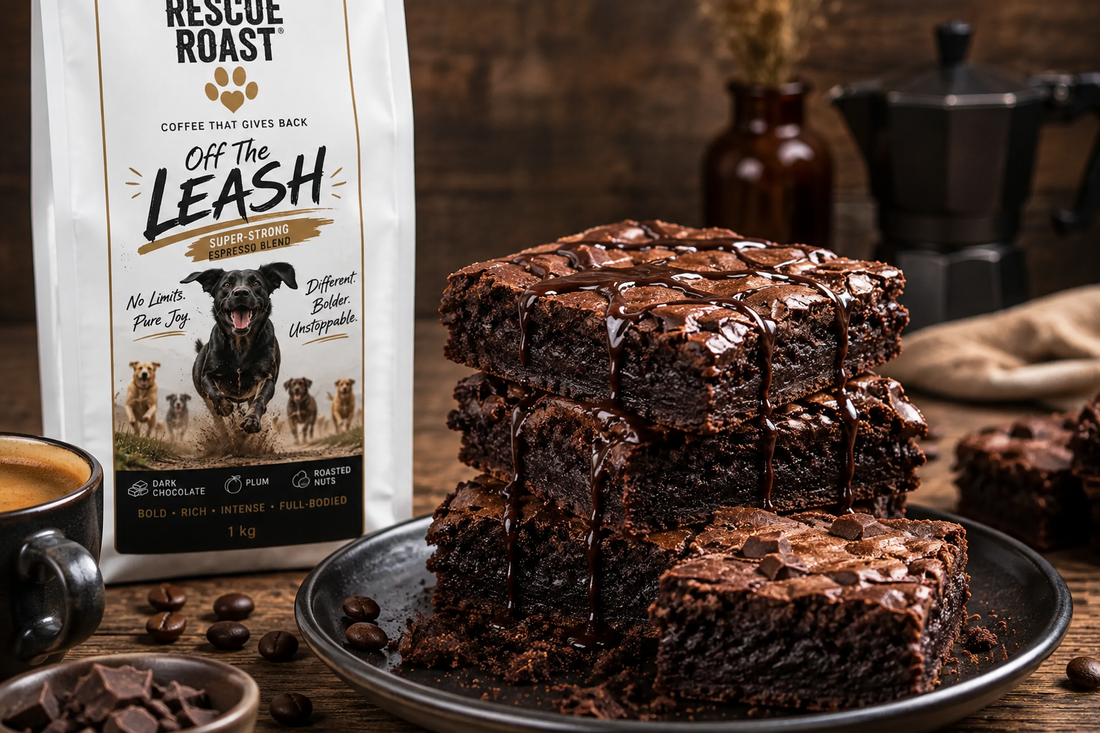 Rescue Roast® Off The Leash Espresso Brownies