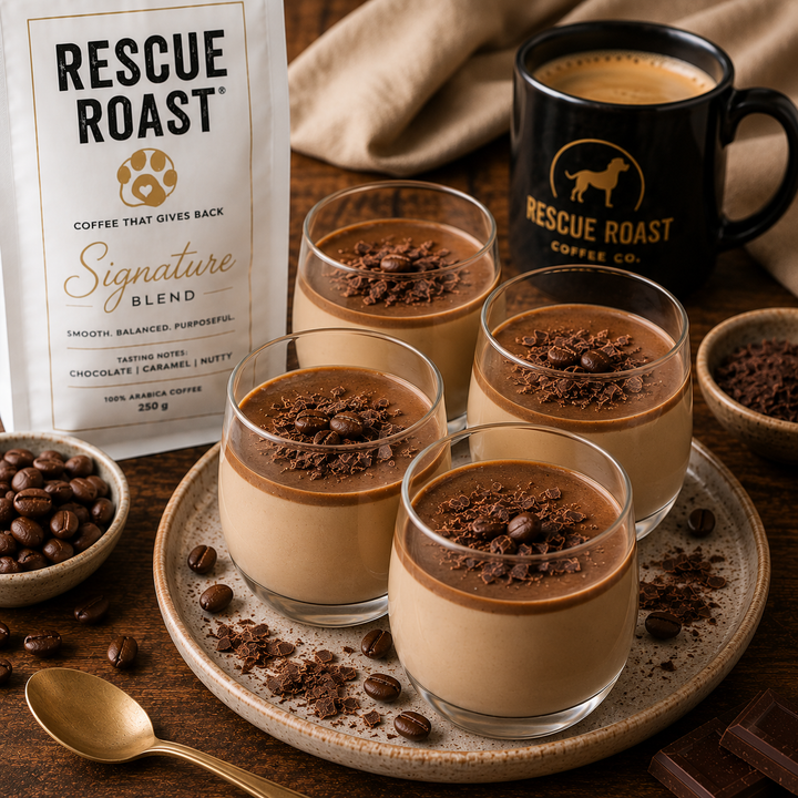 Signature Blend Coffee Panna Cotta
