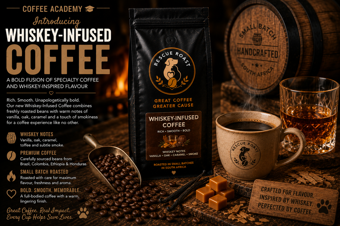 LIMITED EDITION - Rescue Roast Whiskey-Infused Coffee
