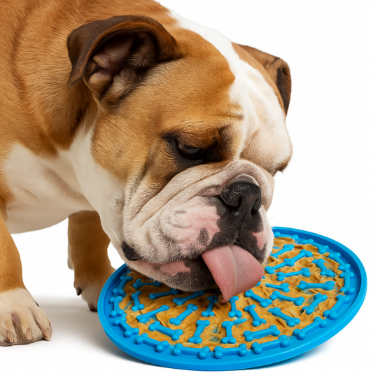 Lick Mat with Single Serving Mutt Butter - For Play,   Bath, Fun Times