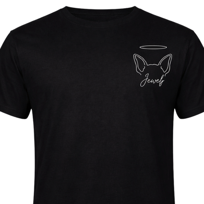 Personalised Pet Ear Unisex T-shirt