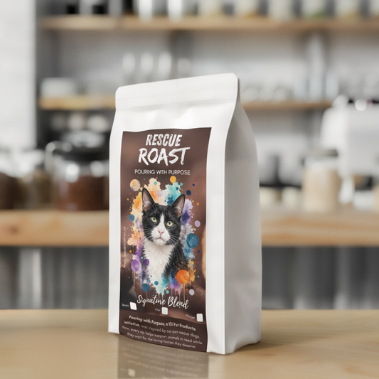 Rescue Roast Signature Blend: Tuxedo Cat