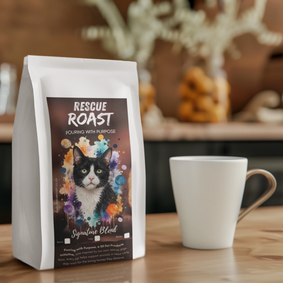 Rescue Roast Signature Blend: Tuxedo Cat