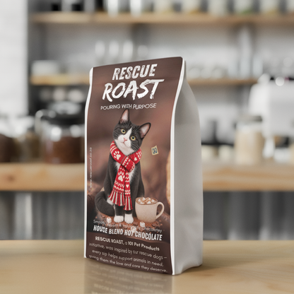 Tuxedo Cat (101 Pet Products) Hot Chocolate