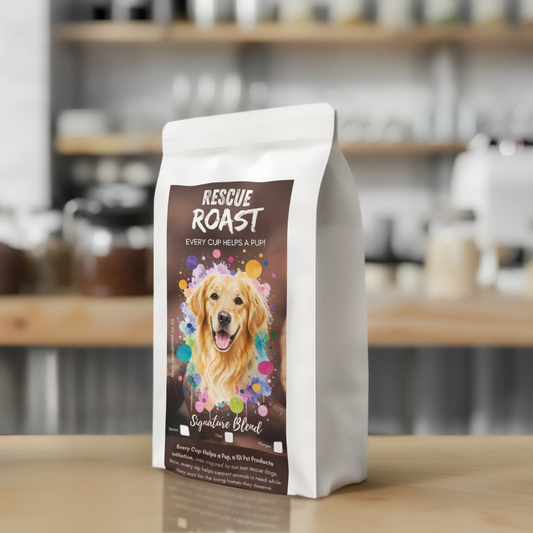 Rescue Roast Signature Blend: Golden Retriever
