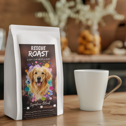 Rescue Roast Signature Blend: Golden Retriever