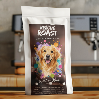 Rescue Roast Signature Blend: Golden Retriever