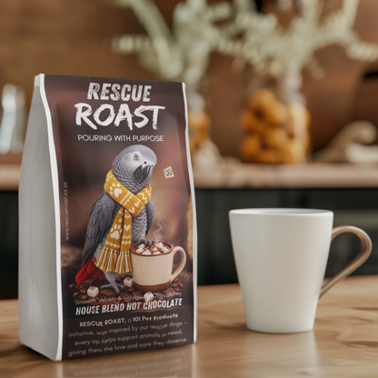 African Grey Parrot (101 Pet Products) Hot Chocolate