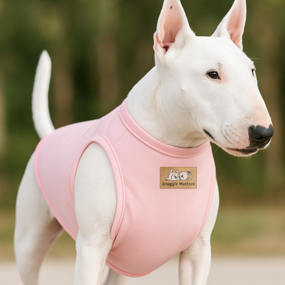 Pink Snuggle Muttzzz Sleeveless Dog Jersey