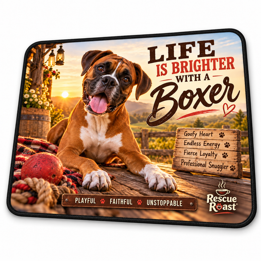 Rescue Roast® Boxer Mousepad