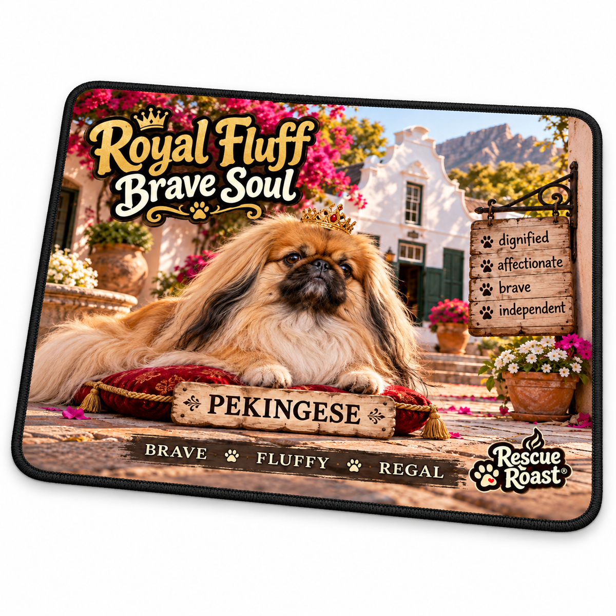 Rescue Roast® Pekingese Mousepad