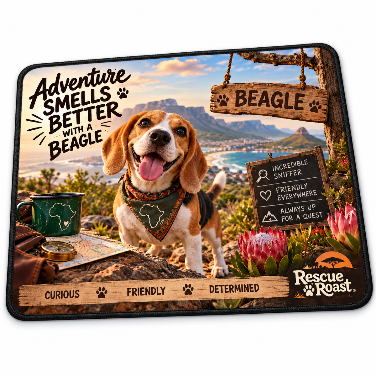 Rescue Roast® Beagle Mousepad